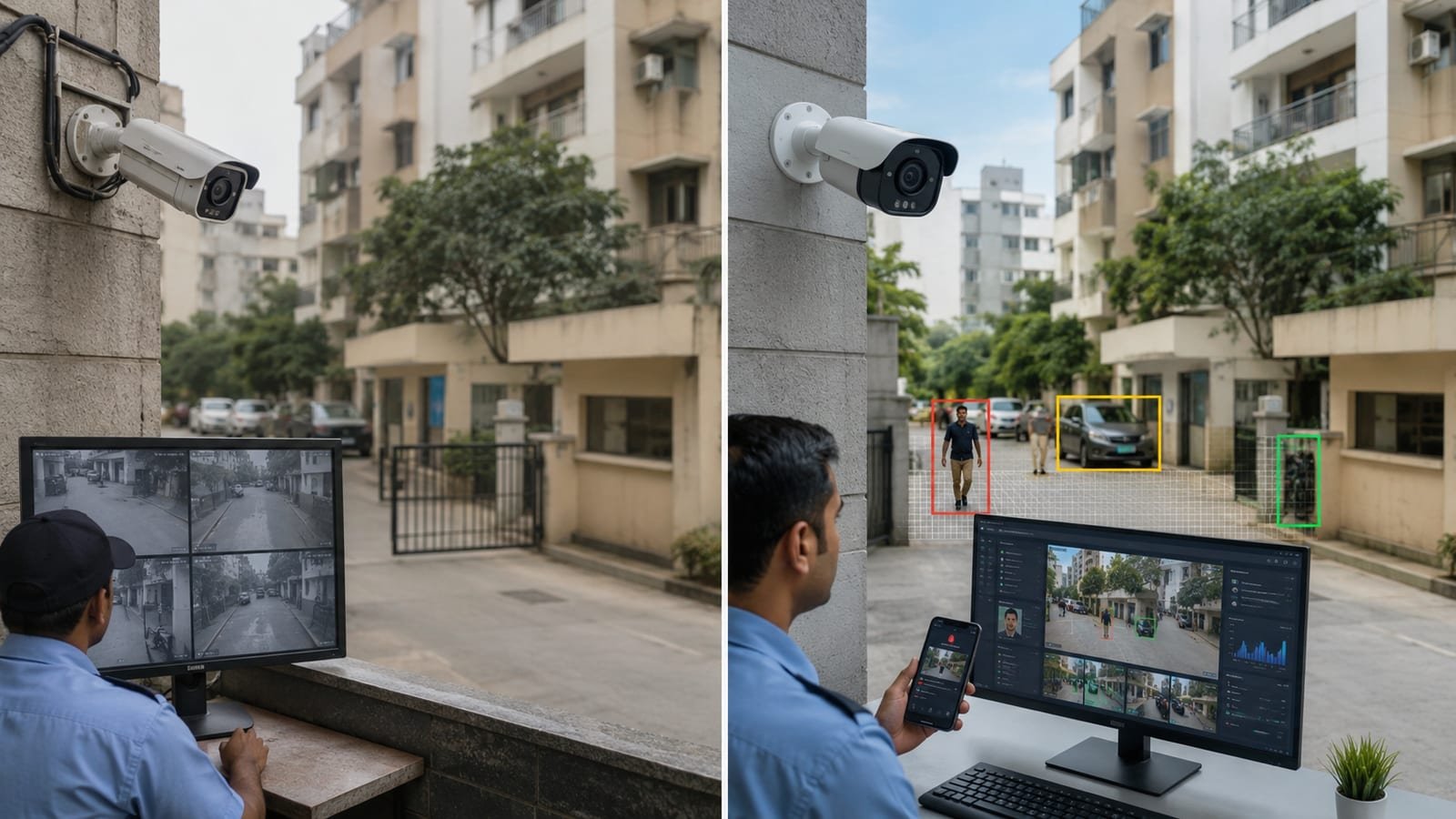 AI CCTV vs Traditional CCTV: Which Security System Is Better for Pune Properties?