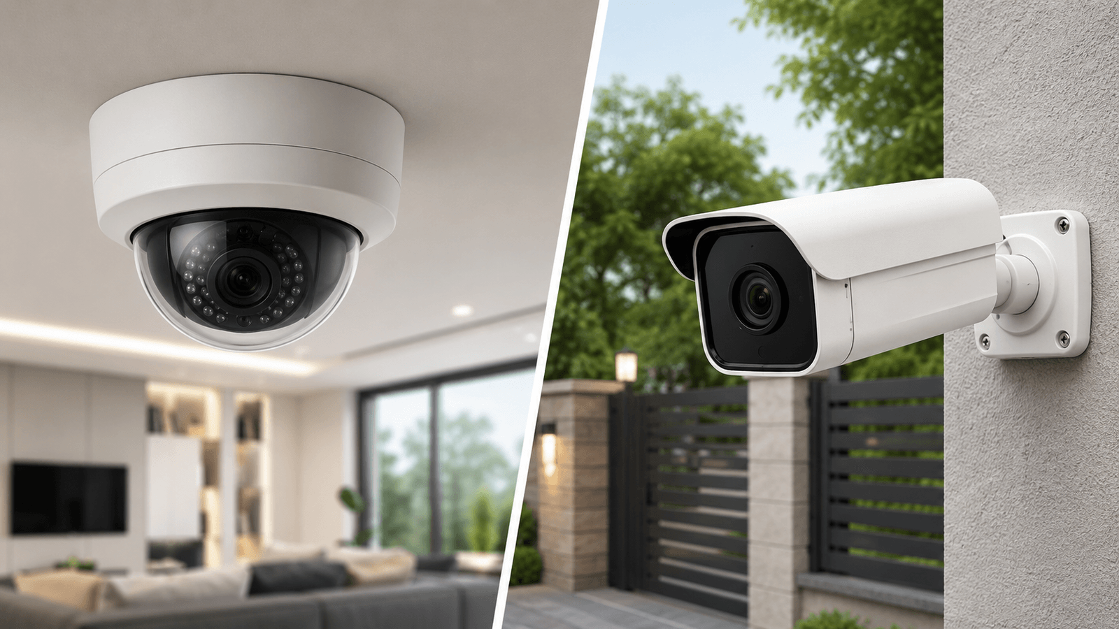Dome vs Bullet CCTV Camera: Which One Should You Choose?